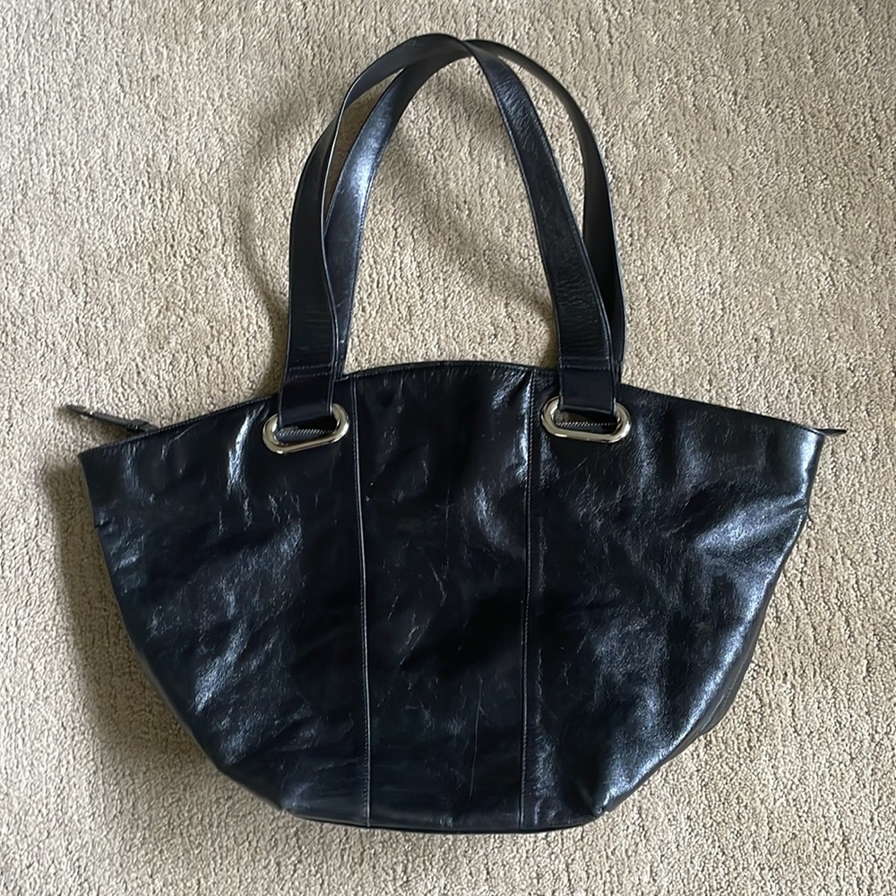 Hobo Leather Tote Bag